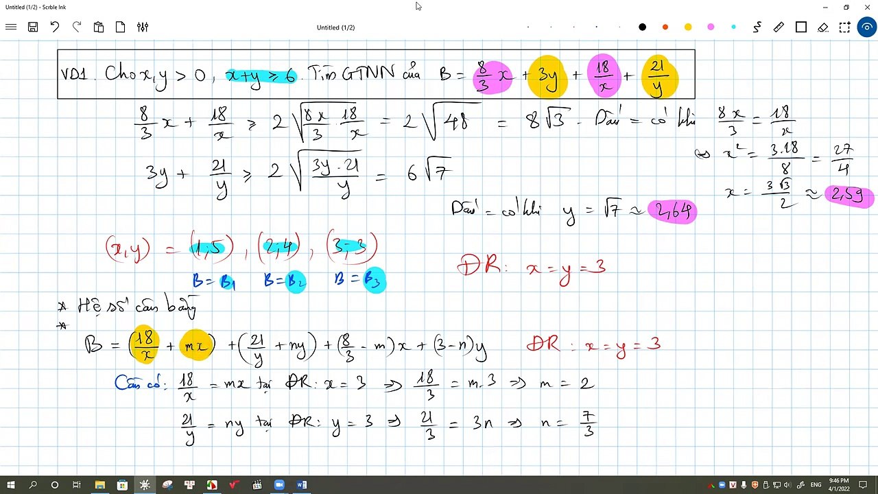 [Inequality Course] Basic about innequality (video 4)