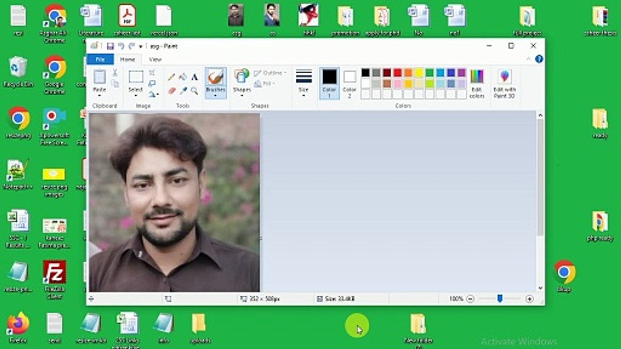 How to Increase Image Size in KB without Chaning Pixels