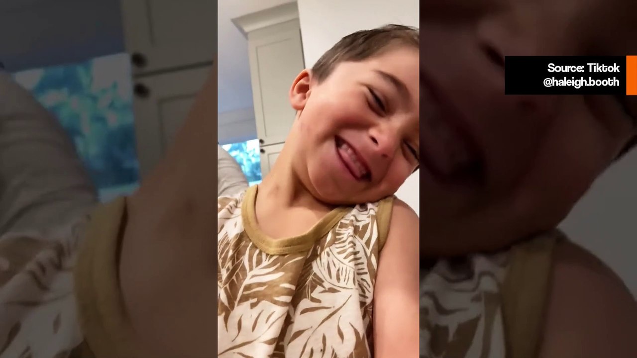 Tietämättään lapset kuvaavat omia reaktioitaan nähdessään vanhempiensa tanssivan, ja heidän ilmeensä ovat todella hauskoja