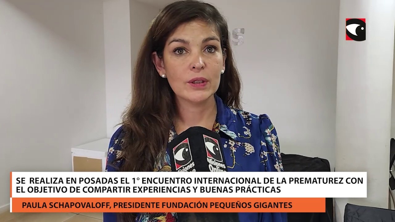 Se  realiza en Posadas el 1° Encuentro Internacional de la Prematurez con el objetivo de compartir experiencias y buenas prácticas