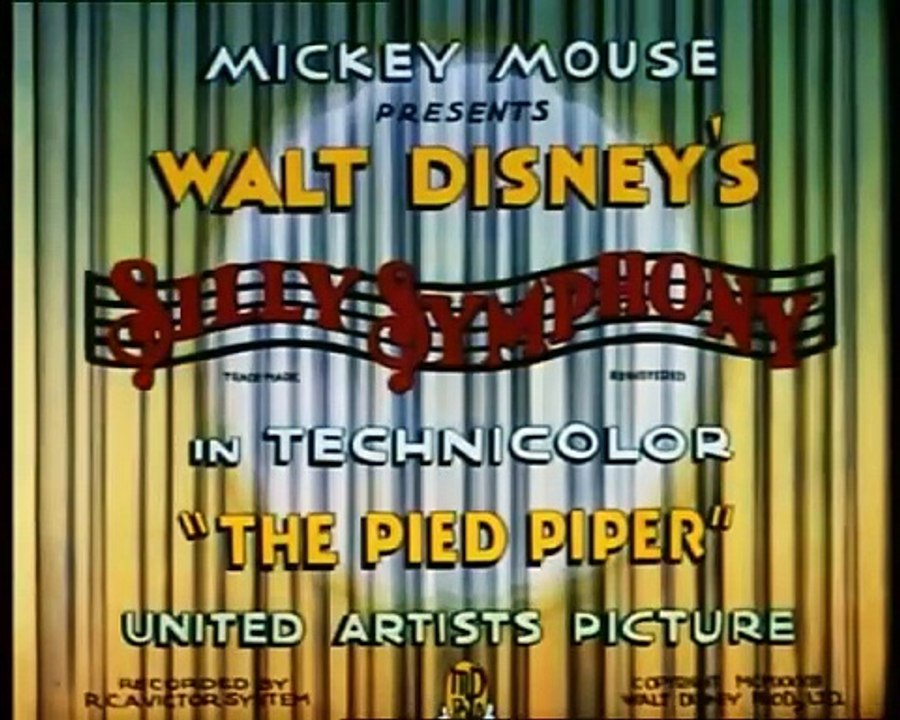 The Pied Piper - Silly Symphony (HD)
