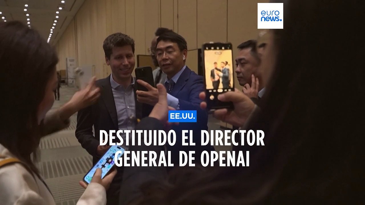 OpenAI despide a Sam Altman, el hombre detrás de ChatGPT