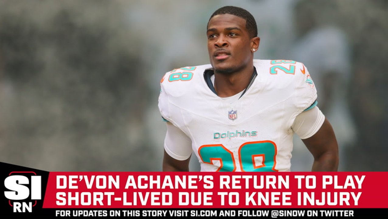 De'Von Achane's Return To Dolphins Short-Lived