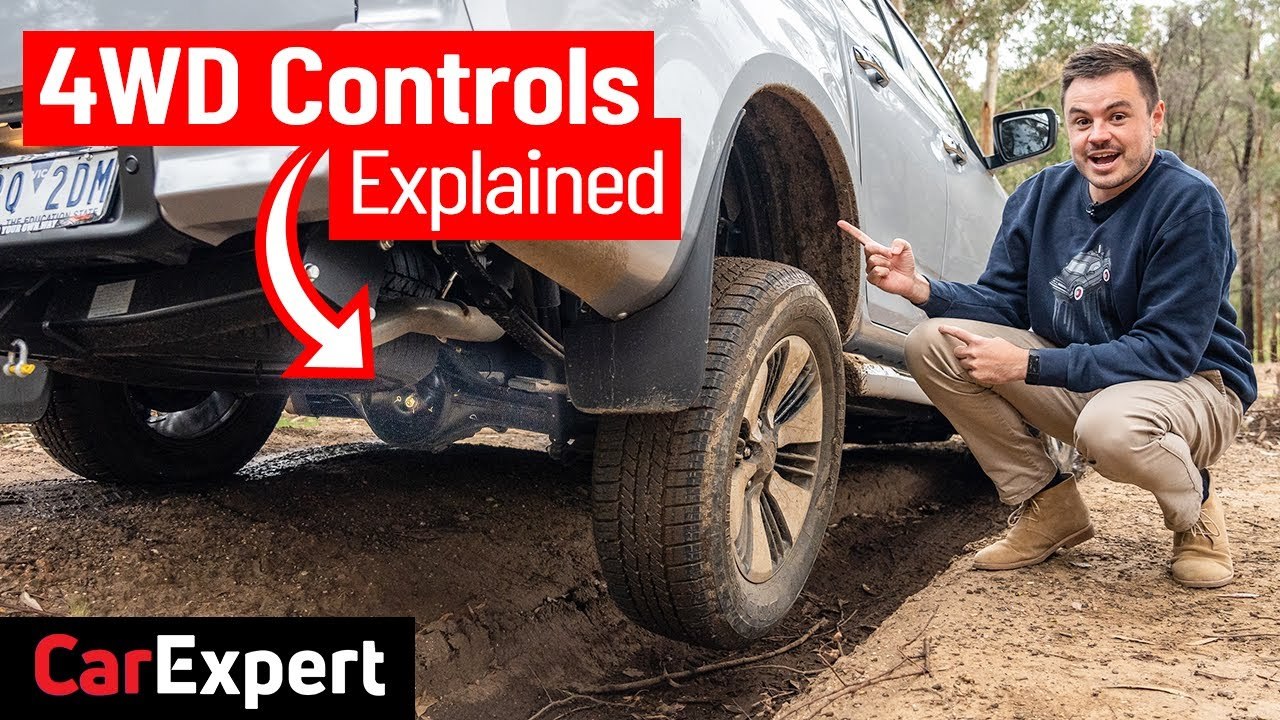 4WD modes: Diff lock, 2H, 4H, 4L & hill descent control how to/explained