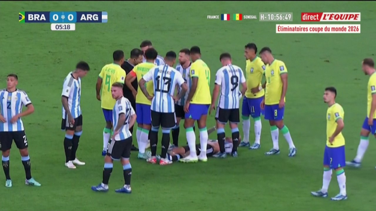 Replay du Match Brésil vs Argentine - Qualifications Coupe du Monde 2026 ⚽