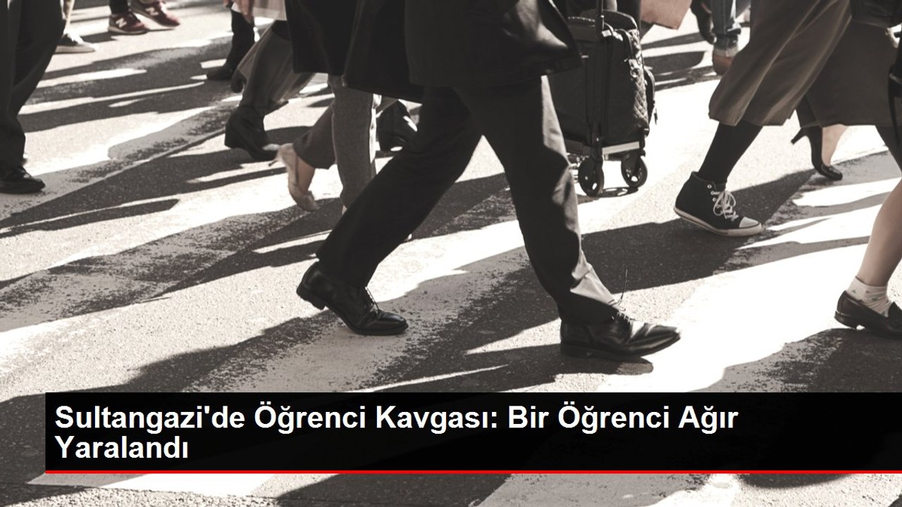 Sultangazi'de Öğrenci Kavgası: Bir Öğrenci Ağır Yaralandı