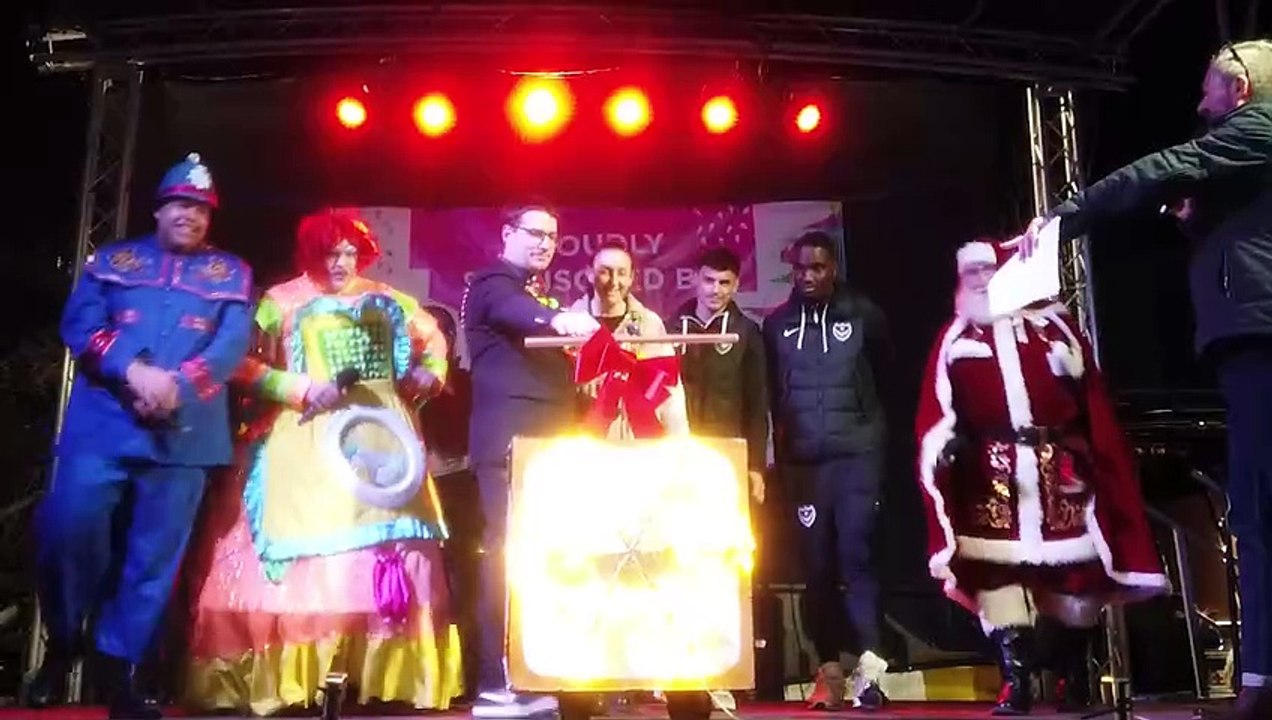 Southsea Christmas Lights switch on