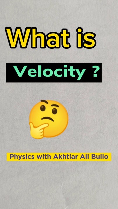 What is velocity_-_velocity in short
