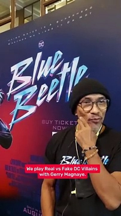 Inka Magnaye's Dad Gerry Magnaye plays Real vs Fake DC Villains