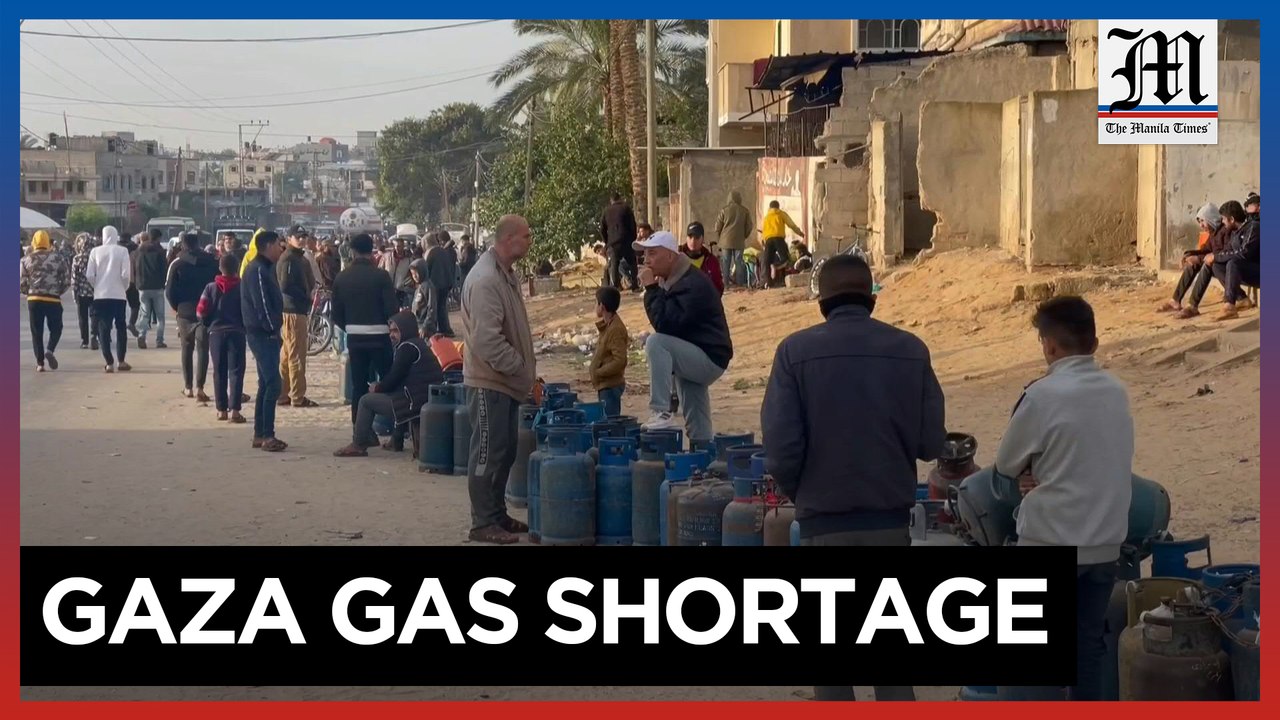 Palestinians in Rafah, southern Gaza, still waiting for gas