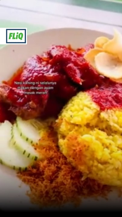 Nasi kuning Sabah