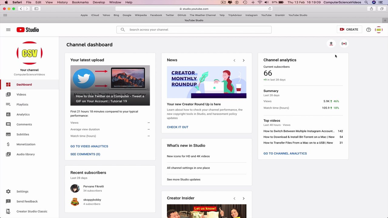 How to USE YouTube - Access Your YouTube Studio Video Manager | Tutorial 4