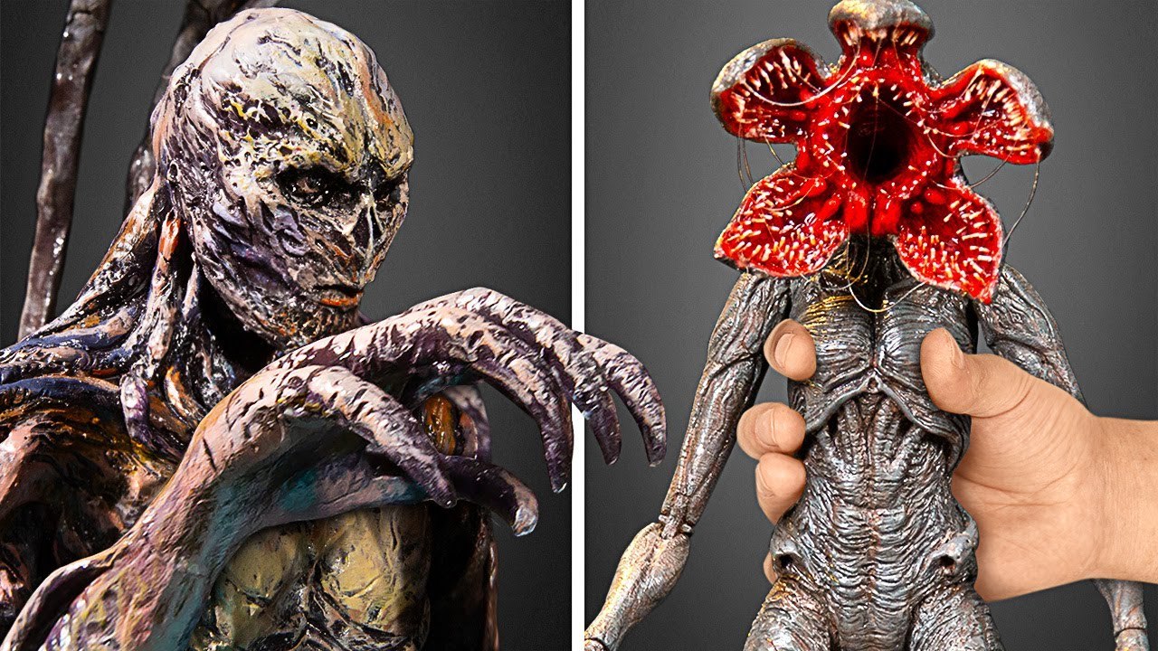 Stranger Things Trio And More - Iconic Monsters And Epic Dioramas!