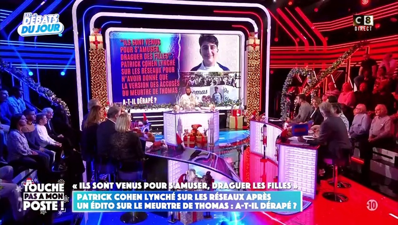 Patrick Cohen taclé dans TPMP
