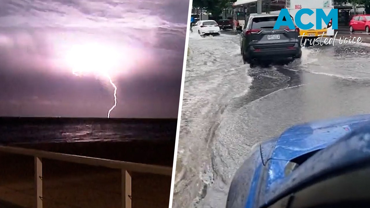 Severe thunderstorms ravage Adelaide and south-east SA