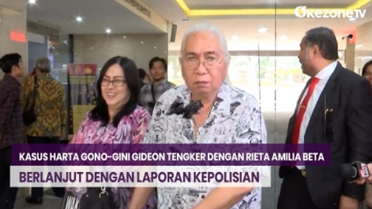 Gideon Tengker Laporkan Mantan Istrinya Atas Dugaan Pemalsuan Dokumen dari Harta Gono-gini