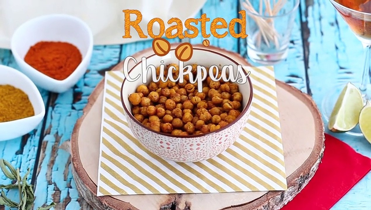 Roasted chickpeas with curry