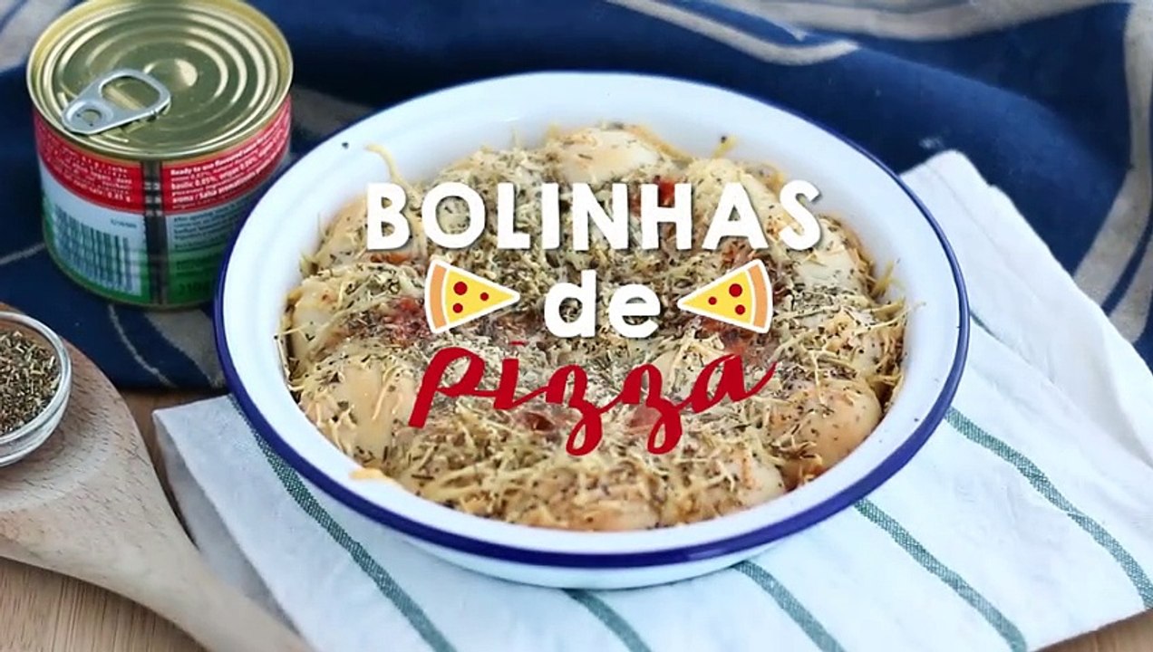 Bolinhas de pizza para dividir