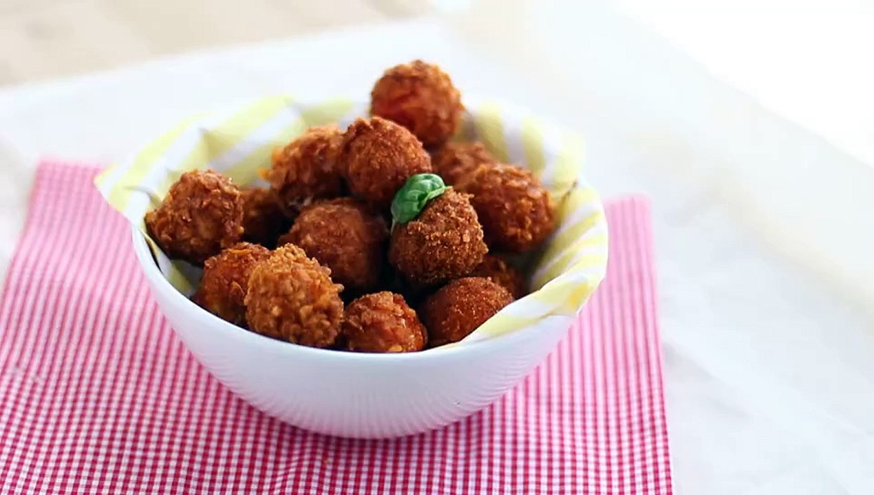 Tomates cereja crocantes