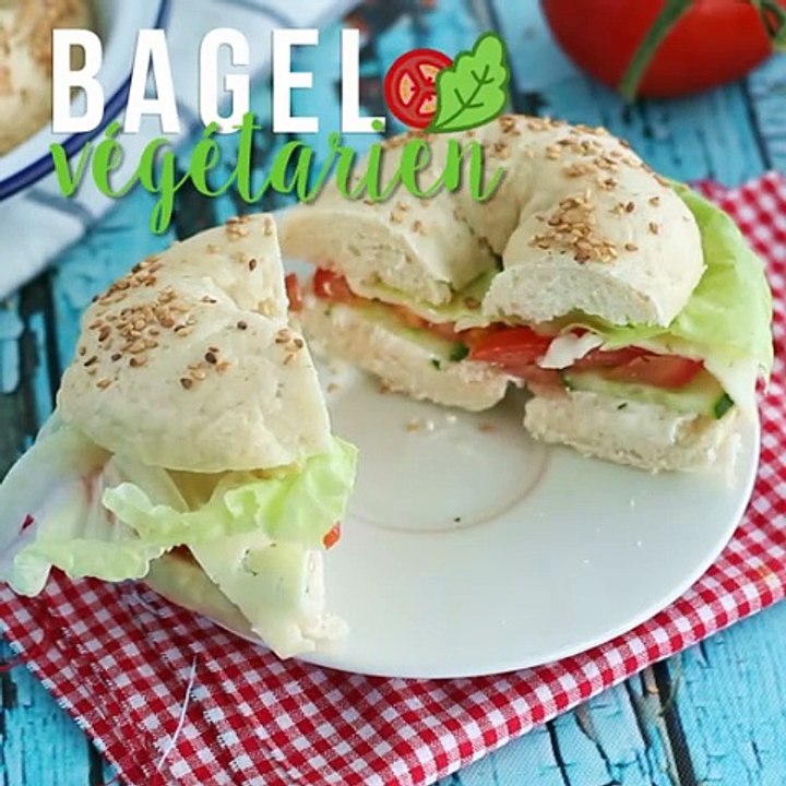 Bagel végétarien