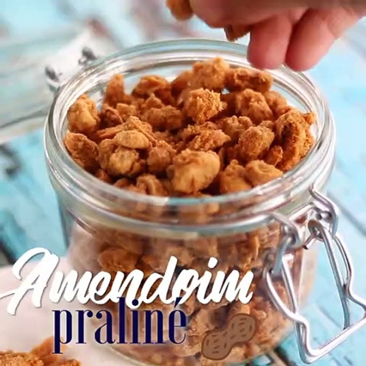 Amendoim praliné (amendoim caramelizado)