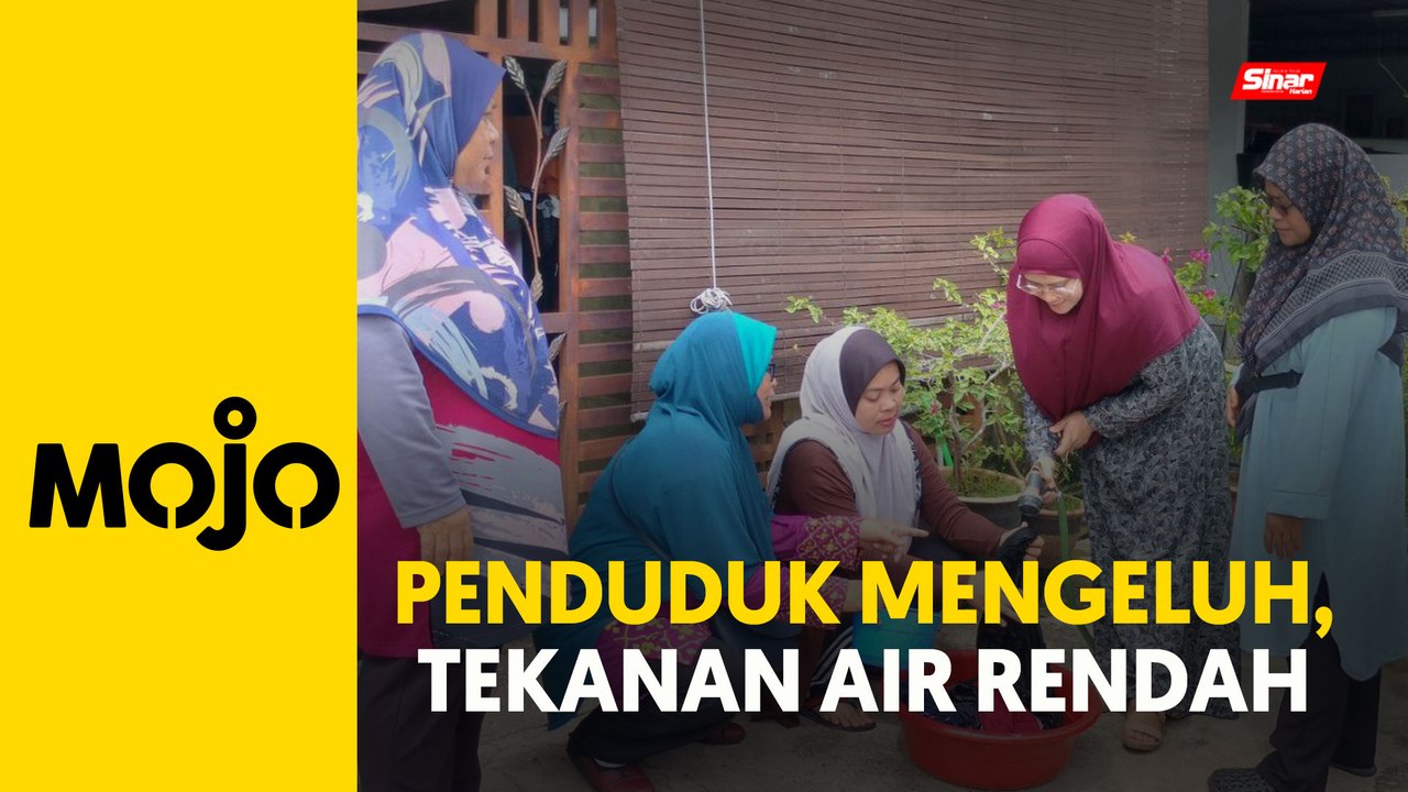 Penduduk penat kena tadah air