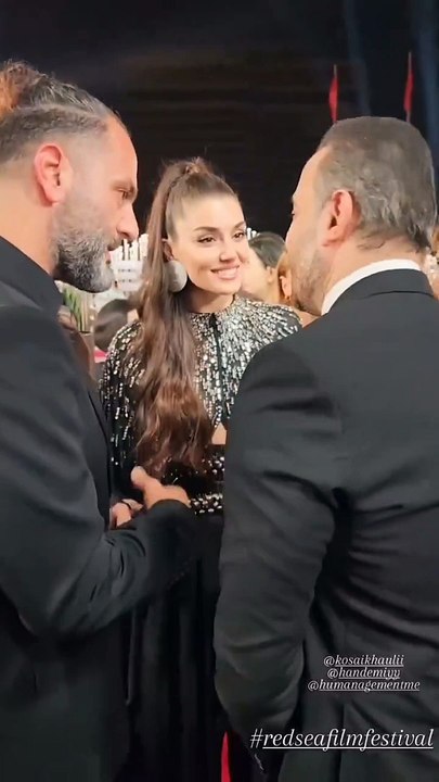 نظرات هاندا أرتشيل  لقصي خولي في مهرجان البحر الأحمر السينمائي