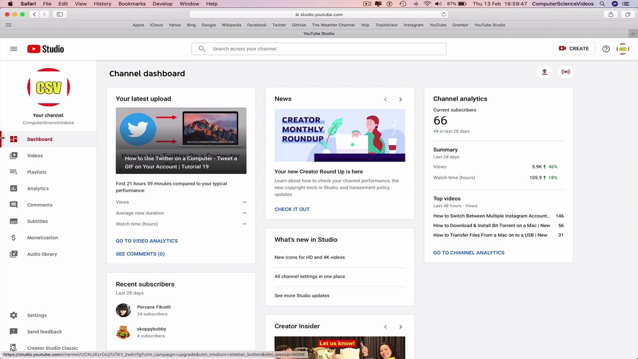 How to USE YouTube - Access Your YouTube Studio Subtitles | Tutorial 8
