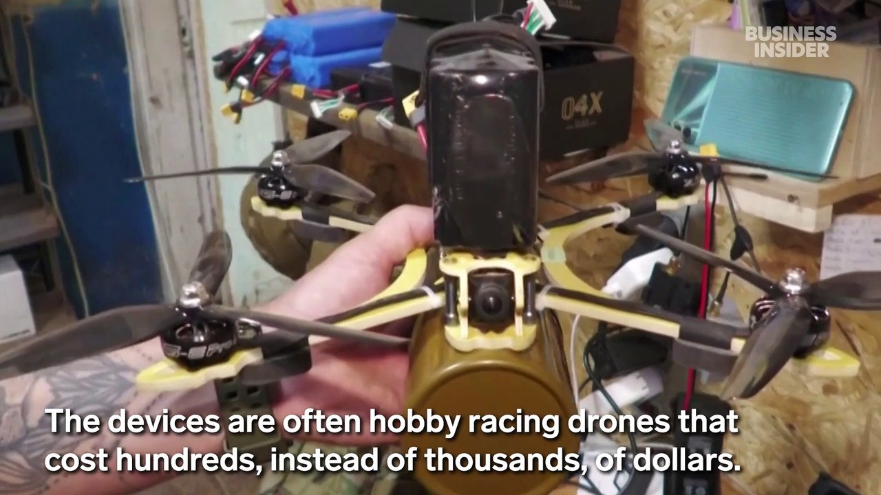 DIY exploding drones are changing the game in Ukraine war