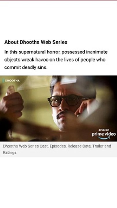 Dhootha web series 2023