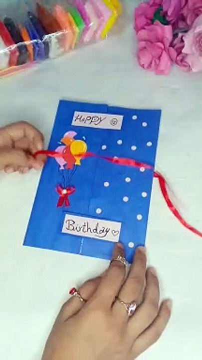 birthday card diy #diy #crafts