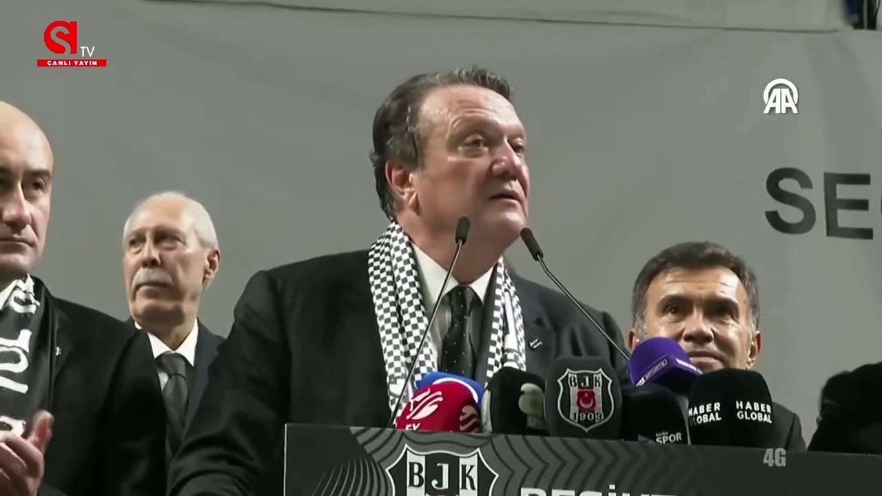 Beşiktaş Başkanı Hasan Arat: "Serdal Adalı kardeşimdir, ebediyen kardeşim kalacaktır"
