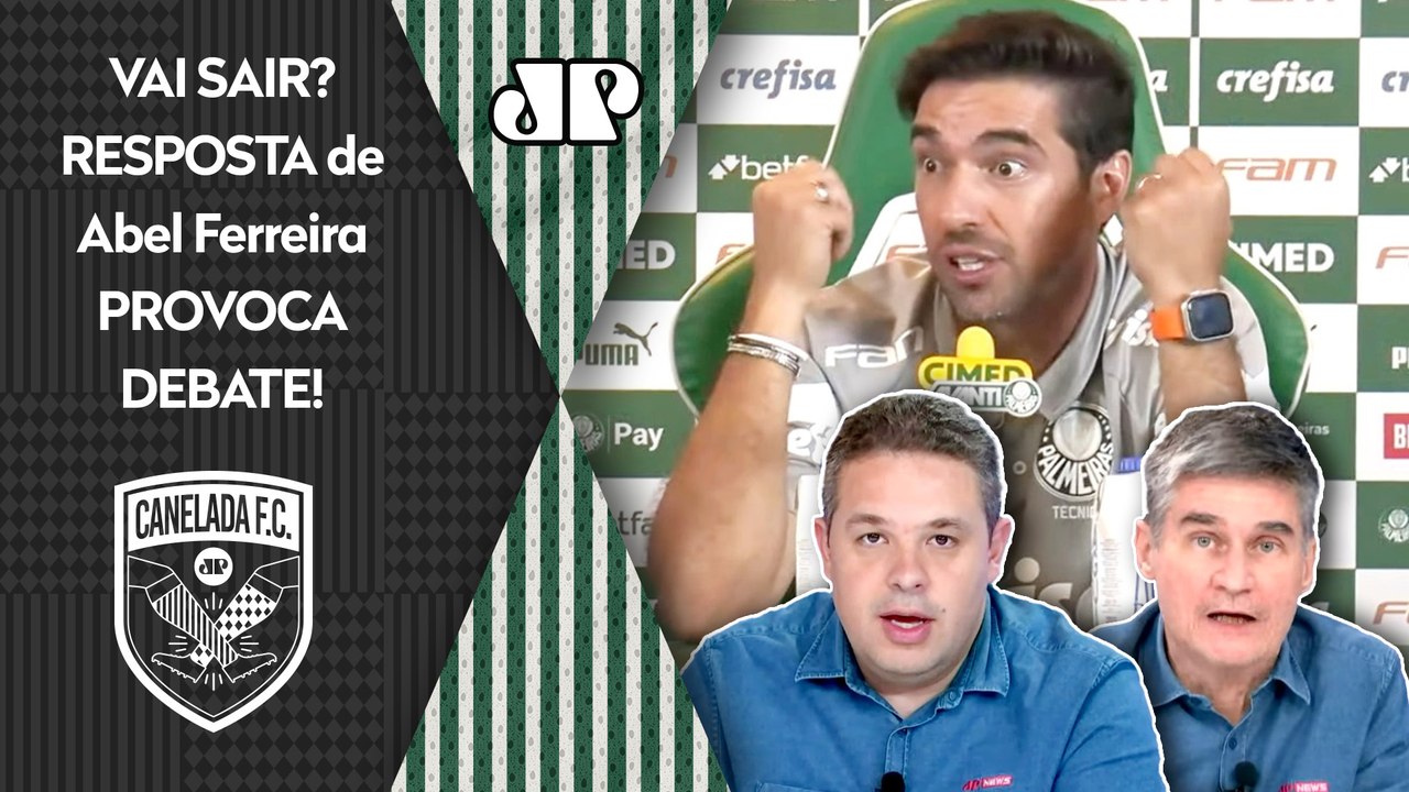 E AÍ? VAI SAIR do Palmeiras? RESPOSTA de Abel Ferreira PROVOCA DEBATE após VITÓRIA!