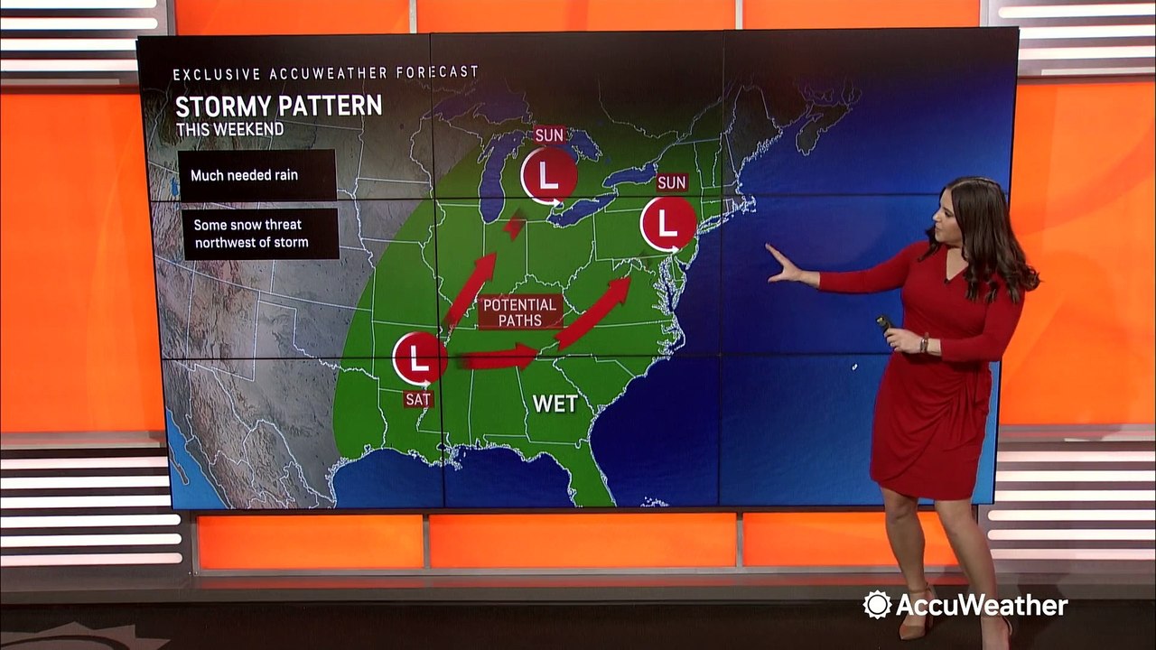 Large storm looming for the upcoming weekend