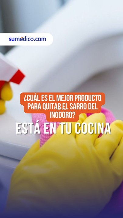 ¿Cuál es el mejor #producto para #quitar el #sarro del #inodoro? Está en tu cocina