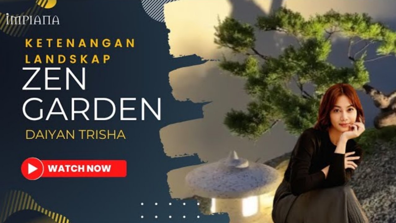 Ketenangan Landskap 'Zen Garden' Daiyan Trisha