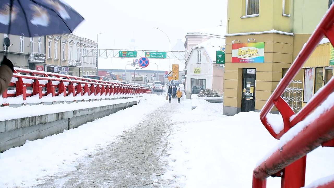 Gorlice - mistrz odśnieżania w akcji