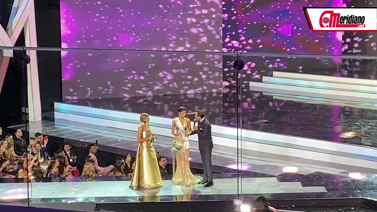 Miss Yaracuy vivió un duro momento al responder la pregunta en el Miss Venezuela 2023