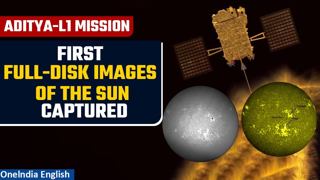 Aditya-L1's SUIT captures full-disk images of the Sun in near ultraviolet wavelengths | Oneindia