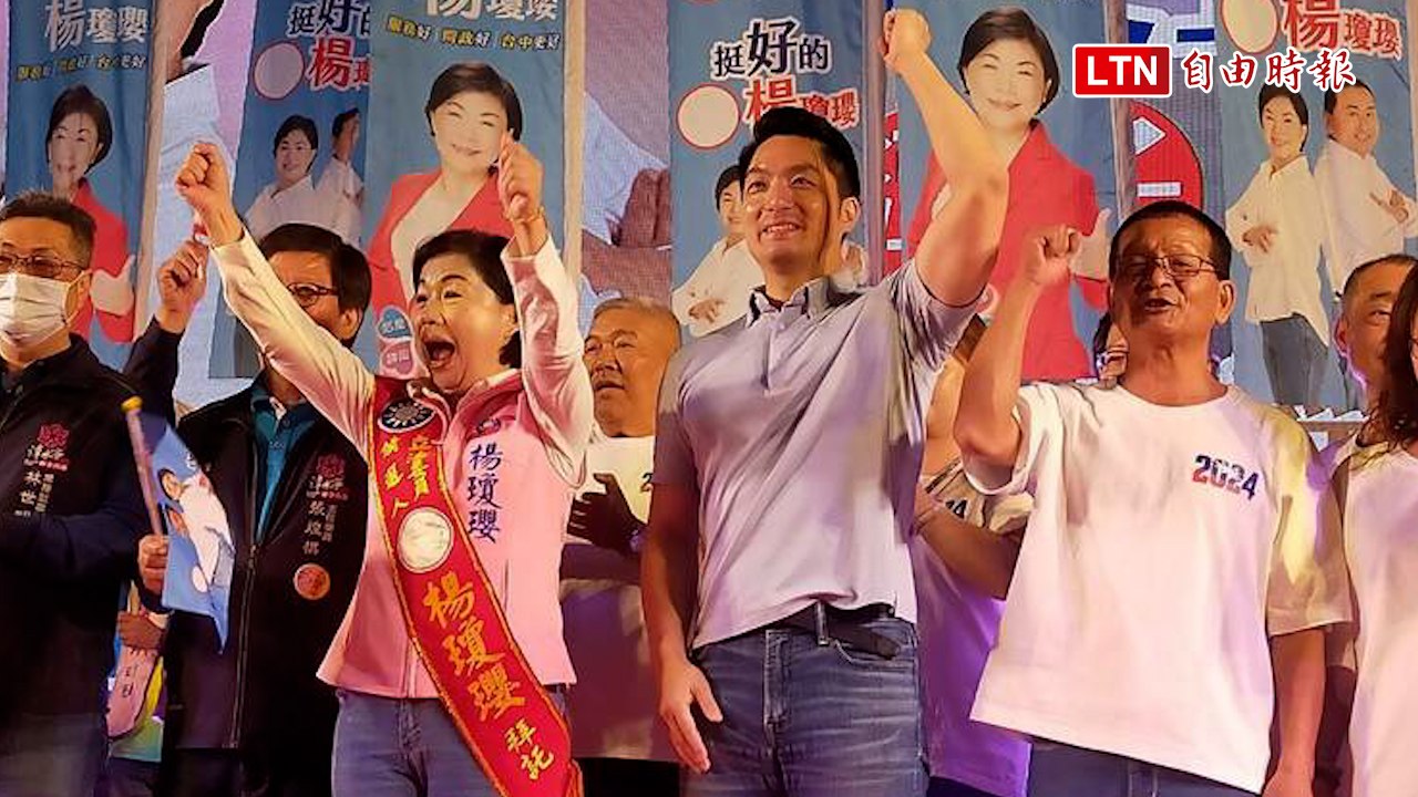 蔣萬安潭子站台助攻 讚楊瓊瓔是地方觀音