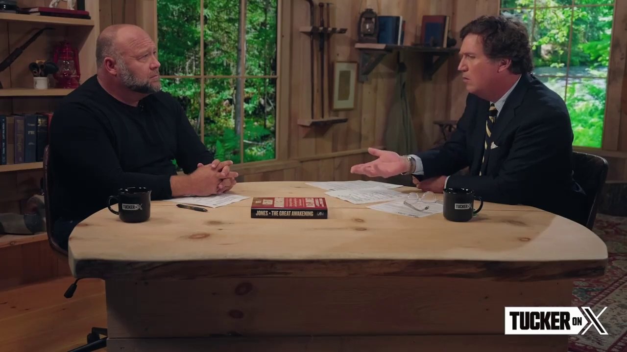 Tucker Carlson - The Alex Jones Interview EP.46