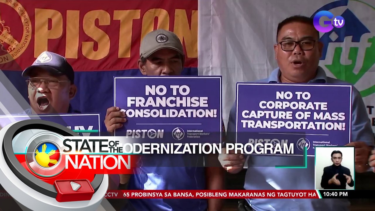 PUV Modernization Program | SONA