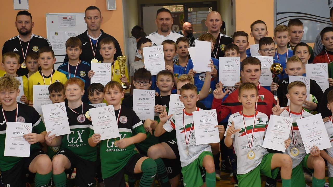 Turniej piłkarski młodzików w Rypinie