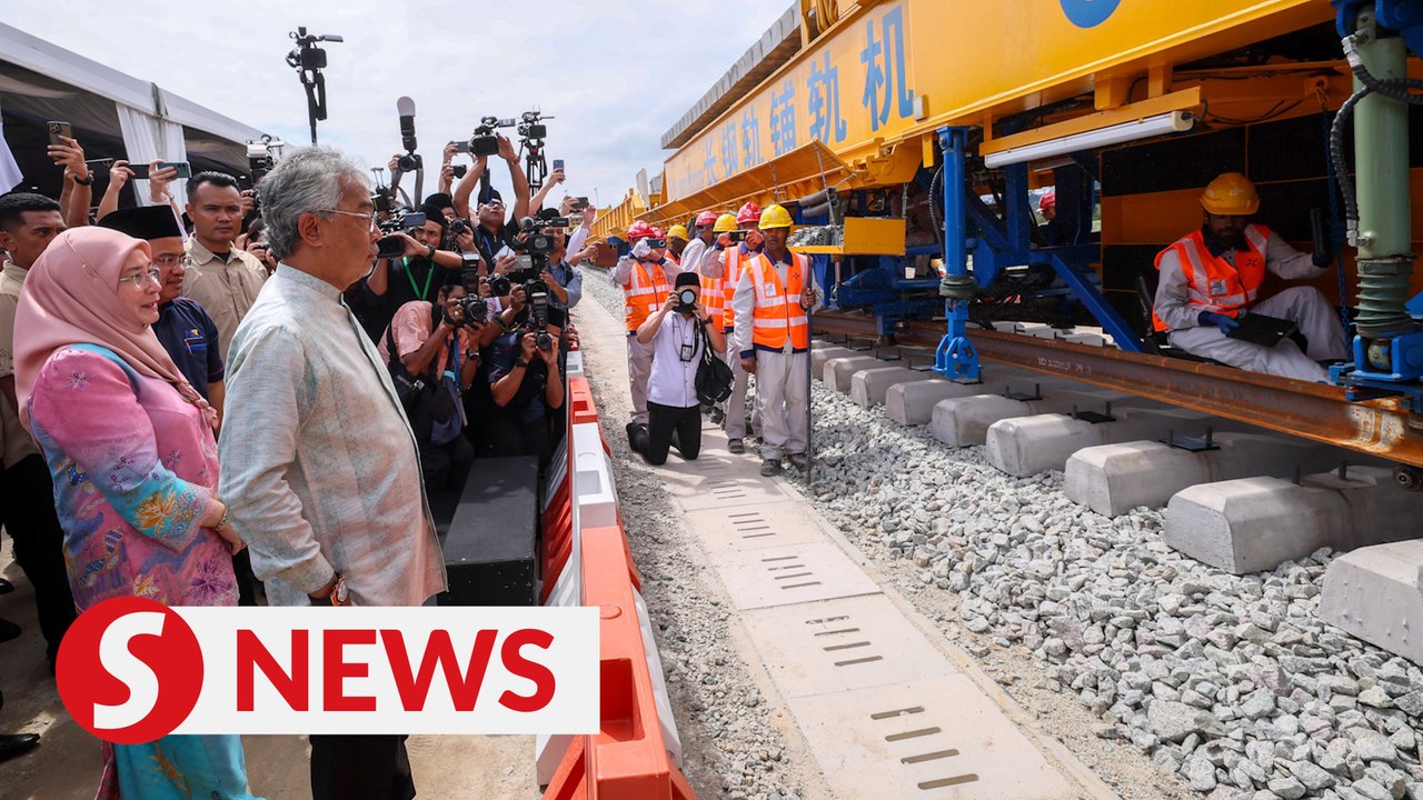 Construction work of ECRL project has achieved more than 56% progress