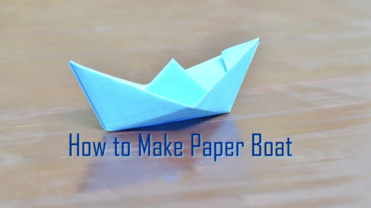 How to Make Paper Boat