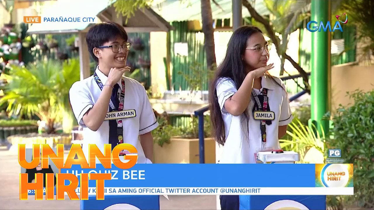 UH Quiz B sa Parañaque Science High School | Unang Hirit