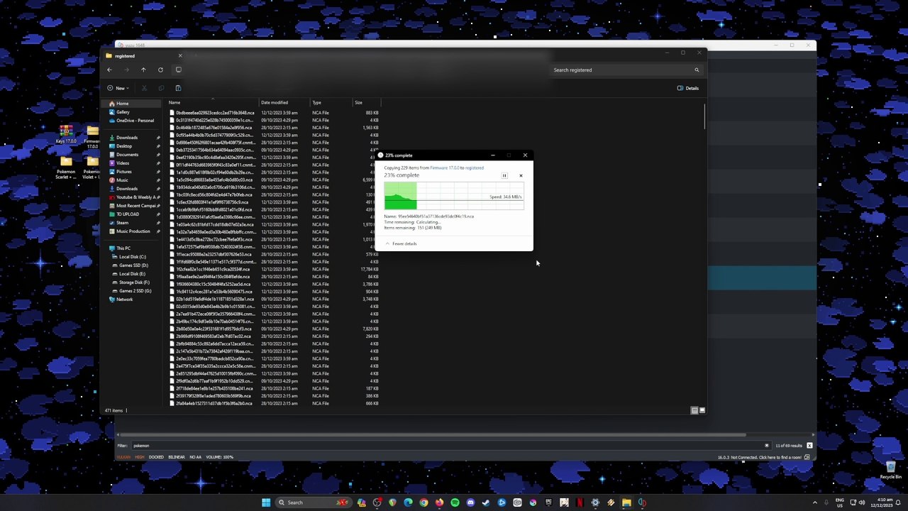 Install Indigo Disk DLC Update on Pokemon Violet PC Version (YUZU)