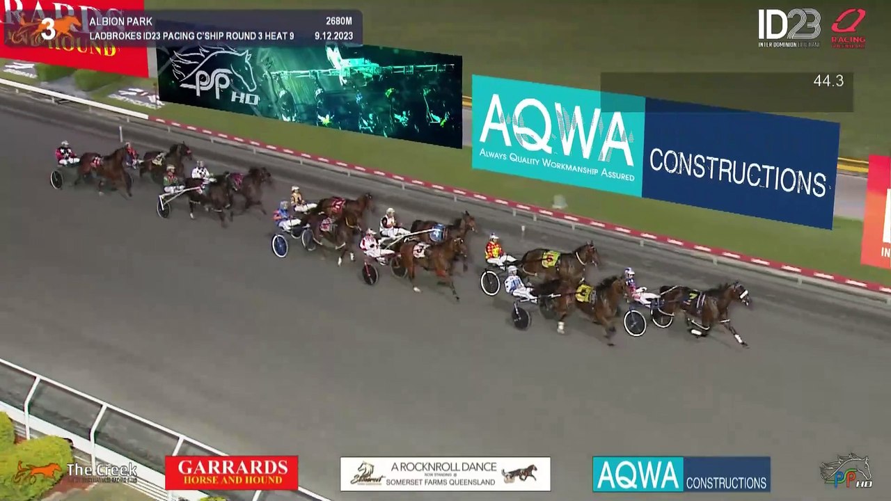 Swayzee in the third round of Inter Dominion heats