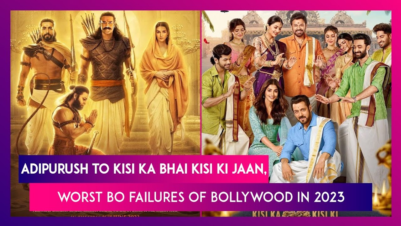 From Adipurush To Shehzada, Bollywood’s Biggest BO Failures Of 2023