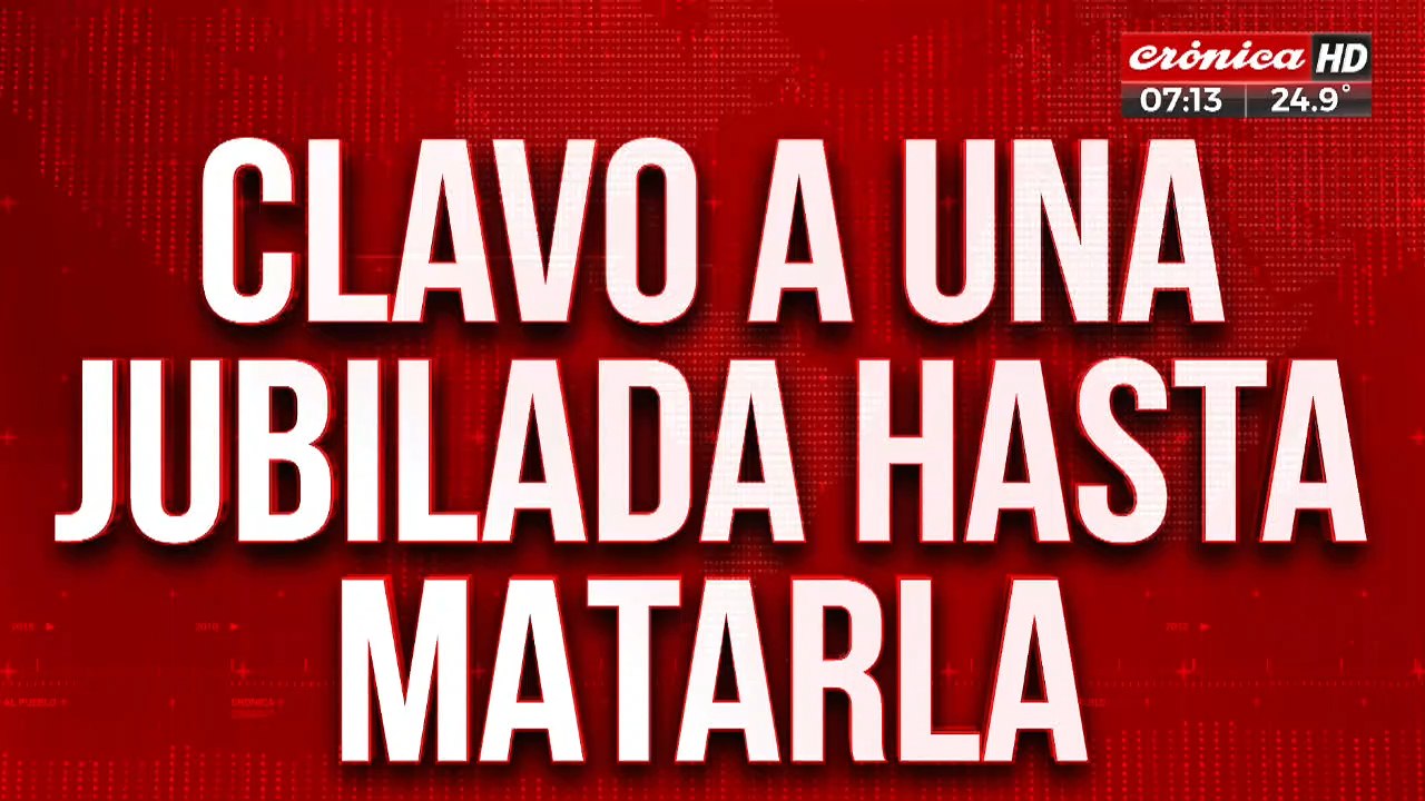Desquiciado ingresó a un geriátrico y apuñalo a tres personas
